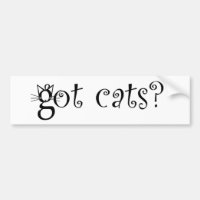 Chats obtenus adhésif pour pare-chocs