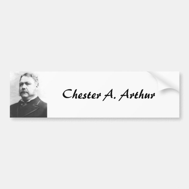 Autocollant De Voiture Chester A. Arthur 21 (Devant)