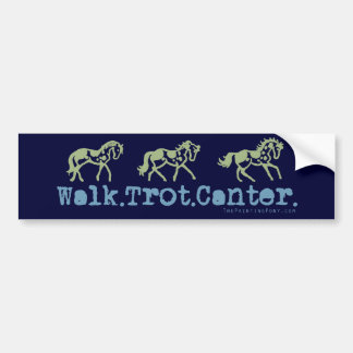 Autocollant De Voiture Chevaux de trot