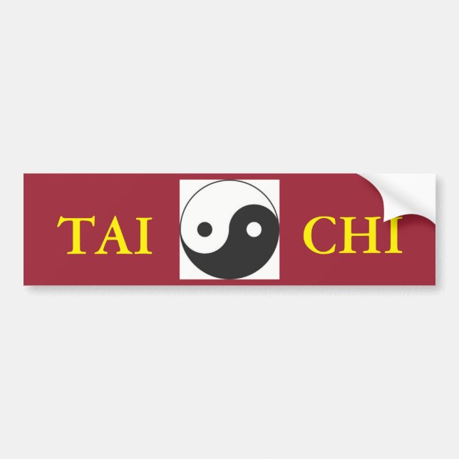 Autocollant De Voiture chi YIN de tai et SYMBOLE de YANG (Devant)