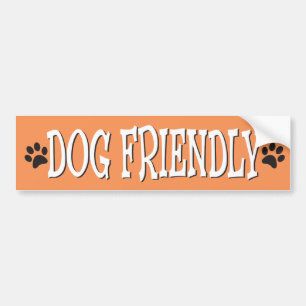 Autocollant De Voiture Chien amical