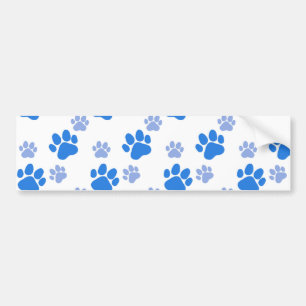 Autocollant De Voiture Chien Empreinte de patte Simple Amoureux des anima