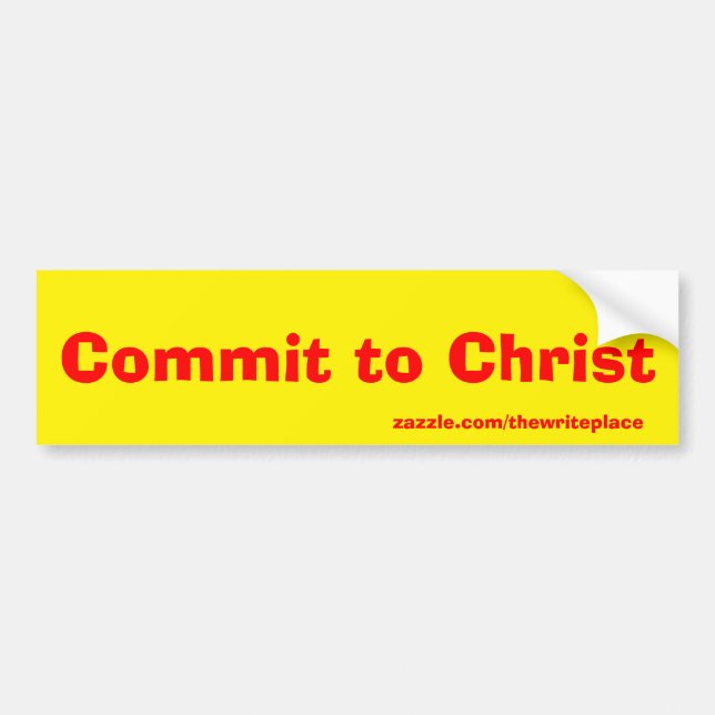Autocollant De Voiture Christ (Devant)