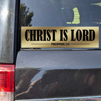 Autocollant De Voiture Christ est Seigneur