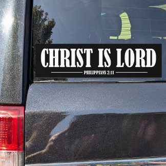Autocollant De Voiture Christ est Seigneur