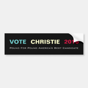 Autocollant De Voiture CHRISTIE 2016 livres pour l'adhésif pour