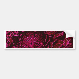 Autocollant De Voiture Chrysanthème