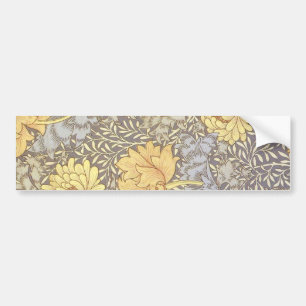 Autocollant De Voiture Chrysanthème jolie fleur de William Morris