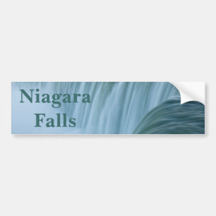 Autocollant De Voiture Chutes du Niagara avec le texte