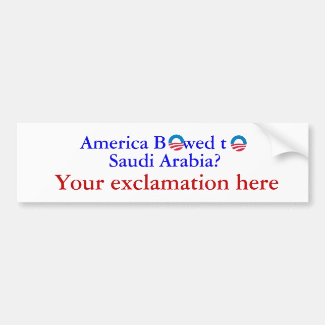 Autocollant De Voiture Cintrez vers le bas ? (Devant)