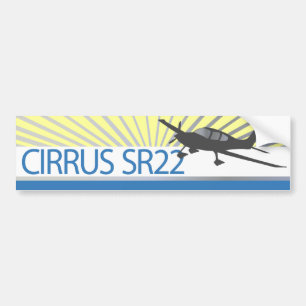 Autocollant De Voiture Cirrus SR22