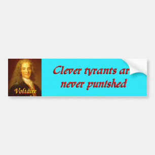 Autocollant De Voiture Citation 2 de Voltaire