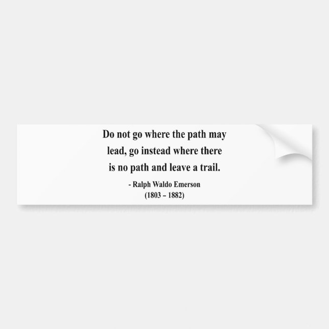 Autocollant De Voiture Citation 3a d'Emerson (Devant)