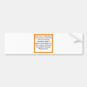 Autocollant De Voiture Citation de ponceuses de Bernie