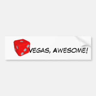 Autocollant De Voiture Citation de Vegas et adhésif pour pare-chocs de