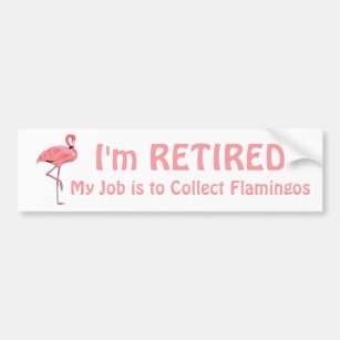 Stickers Magnets Pour Voiture Flamant Rose Zazzle Fr