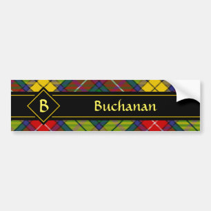Autocollant De Voiture Clan Buchanan Tartan