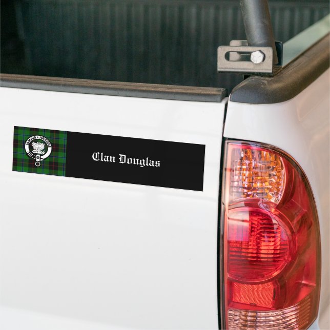 Autocollant De Voiture Clan Douglas Tartan Crest (Sur camion)