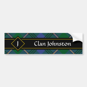 Autocollant De Voiture Clan Johnston Sticker Tartan