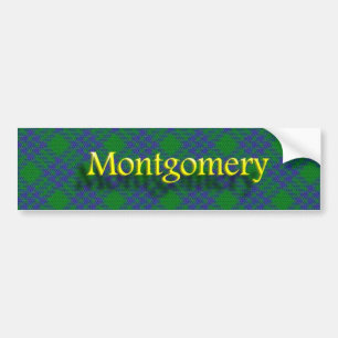 Autocollant De Voiture Clan Montgomery Scottish