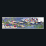 Autocollant De Voiture Claude Monet - Nymphéas / Nymphéas<br><div class="desc">Nymphéas / Nymphéas - Claude Monet,  1916</div>