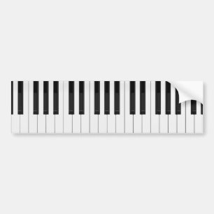 Autocollant De Voiture Clés de clavier/piano