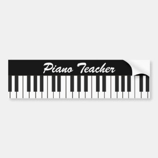 Autocollant De Voiture Clés de piano