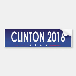 Autocollant De Voiture Clinton 2016