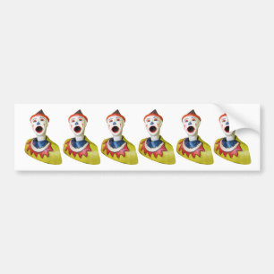 Autocollant De Voiture Clown de carnaval