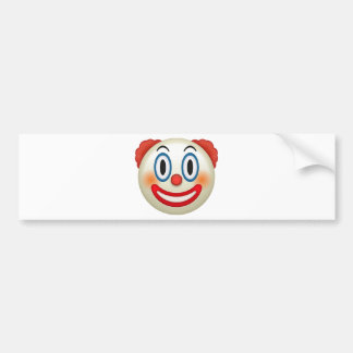Autocollant De Voiture Clown fou Emoji