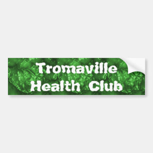Autocollant De Voiture Club de santé de Tromaville