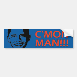 Autocollant De Voiture C'Mon homme ! !  Adhésif pour pare-chocs