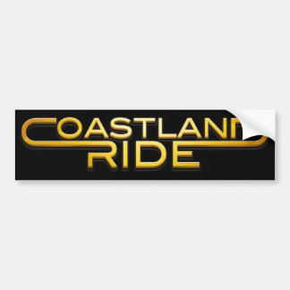 Autocollant De Voiture Coastland Ride - Name logo