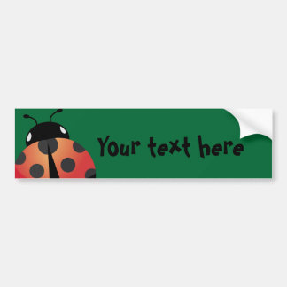 Autocollant De Voiture Coccinelle mignonne