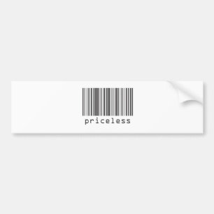 Autocollant De Voiture Code barre - Inestimable