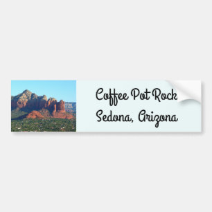 Autocollant De Voiture Coffee Pot Rock I à Sedona Arizona