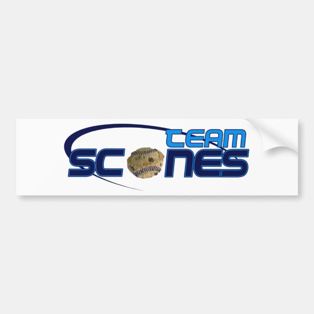 Autocollant De Voiture Collez l'autocollant de scone n'importe où (Devant)