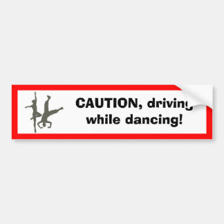 Autocollant De Voiture Collier de bumeur de danseurs