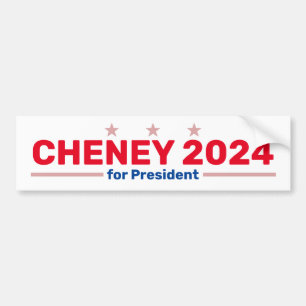 Autocollant De Voiture Collier de pare-chocs Cheney 2024