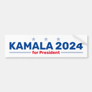 Autocollant De Voiture Collier de pare-chocs Kamala 2024