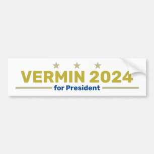 Autocollant De Voiture Collier de pare-chocs Vermin 2024