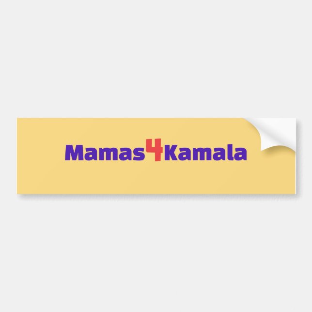 Autocollant De Voiture Collier Mamas4Kamala Bumper (Devant)