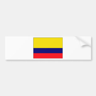 Autocollant De Voiture Colombia flag