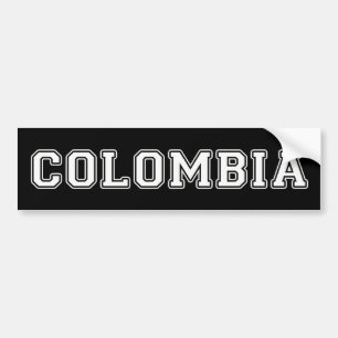 Autocollant De Voiture Colombie