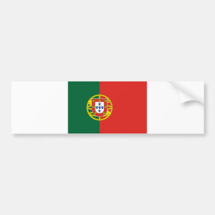 Autocollant De Voiture Colonne de pare-chocs du drapeau portugais
