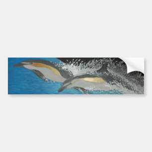Autocollant De Voiture Colonnes de pare-chocs Bubblepacific, dauphins com