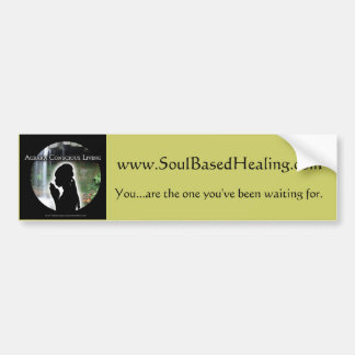 Autocollant De Voiture colorlogo, www.SoulBasedHealing.com, vous… êtes…