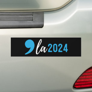 Autocollant De Voiture Comma La Madame la Présidente Kamala Harris 2024