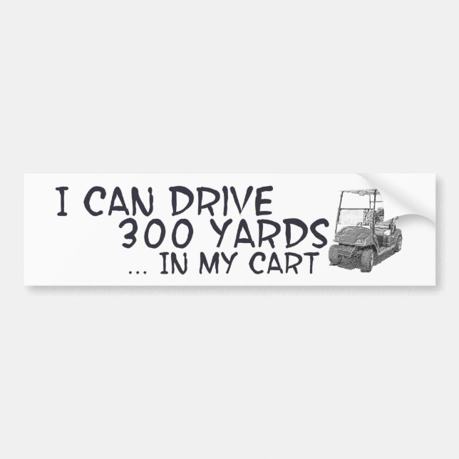 Autocollant De Voiture Commande jouante au golf (Devant)