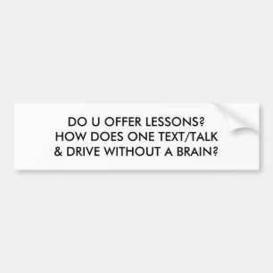 AUTOCOLLANT DE VOITURE COMMENT VA-T-IL UNE TEXT/TALK ET COMMANDE SANS